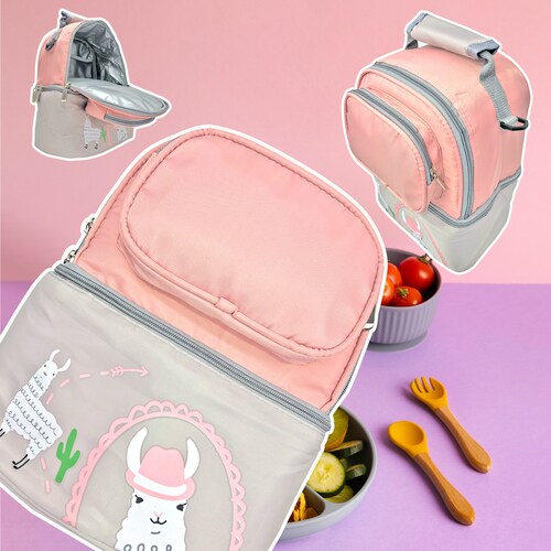 Lonchera Termica Aislamiento frio o calor Trabajo Escolar Ecobaby Original.