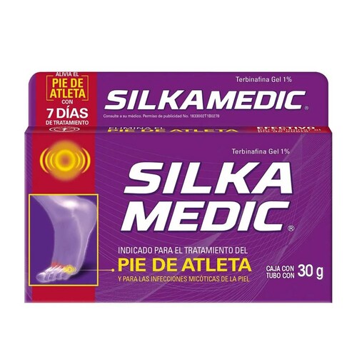 Silka Medic Gel Antimicótico Pie de Atleta 30 gramos