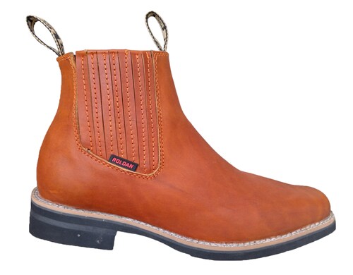 BOTIN RODEO ROLDAN BOOTS 100% PIEL.