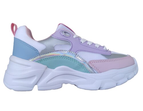 TENIS DEPORTIVO JUVENIL PARA MUJER NEW LINE MOD.N22.
