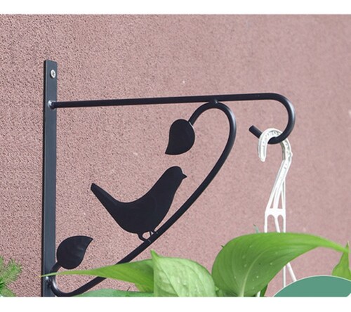 Gancho De Pared Para Colgar Plantas Para Maceta NEGRO