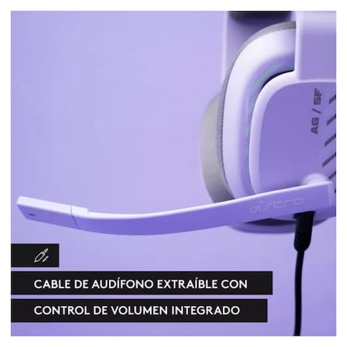 Audífonos Astro A10 2da Gen Ps5 Lila