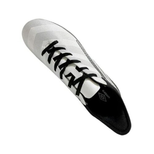 Tenis UMBRO Veloce LT III TF Fútbol Rápido Blanco con Negro Hombre Originales 81966U096