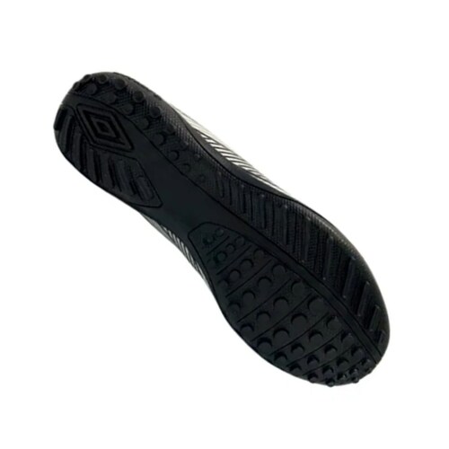 Tenis UMBRO Veloce LT III TF Fútbol Rápido Blanco con Negro Hombre Originales 81966U096