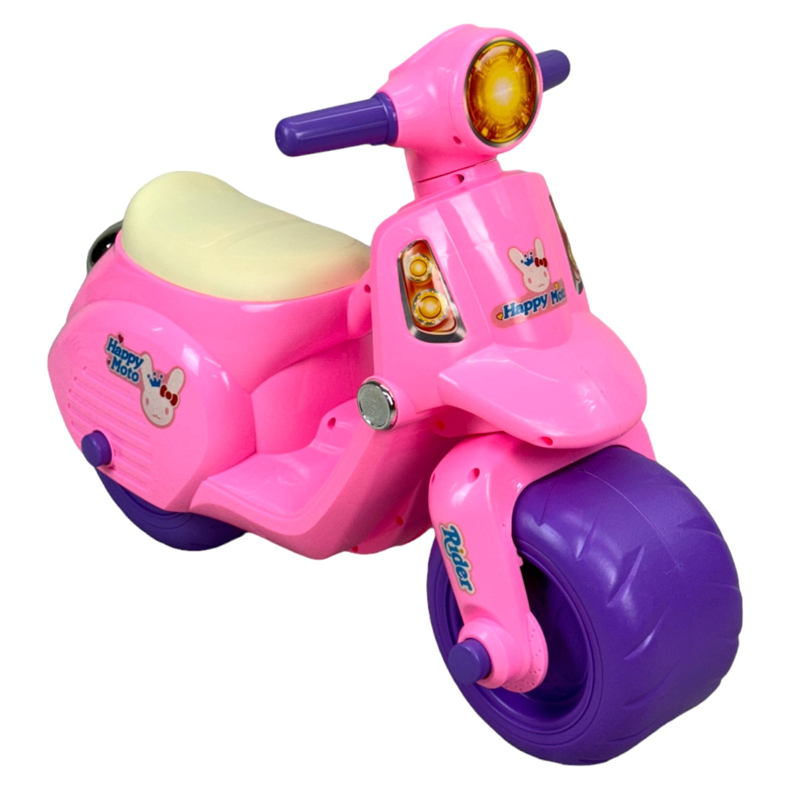 Montable para Ninos Moto Correpasillos largo 62 cm Rosa