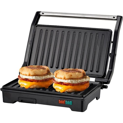 Parrilla grill electrica doble plancha 