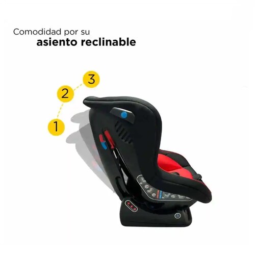 AUTOASIENTO D'BEBE LUX CONFORT ROJO END12**