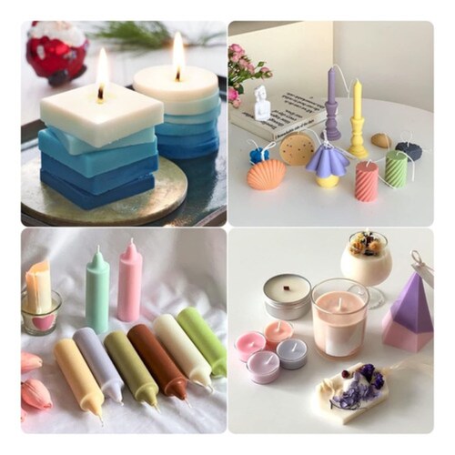 24 Colorantes Para Velas De 2 Gr. Solubles En Cera Y Aceite 