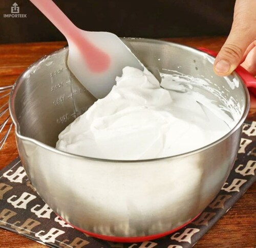 Espatula Miserable Silicon Reposteria Cocina Hornear Decorar rosa