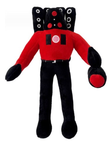Peluche Speakerman Nuevo 30cm Espaed ROJO/NEGRO