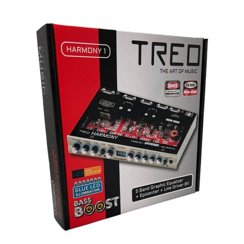 Ecualizador 5 Bandas Treo HARMONY 1 Con Epicentro + Drive 8V.