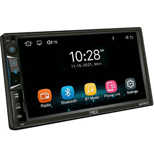 Estéreo 2 DIN HD 7 Pulg Treo MATRIX7 Mirror Link Carplay BT.