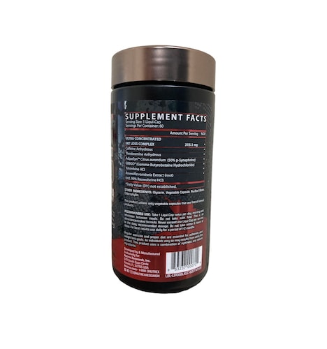 Lipo 6 Black Ultra Concentrado (60 caps) Nutrex.