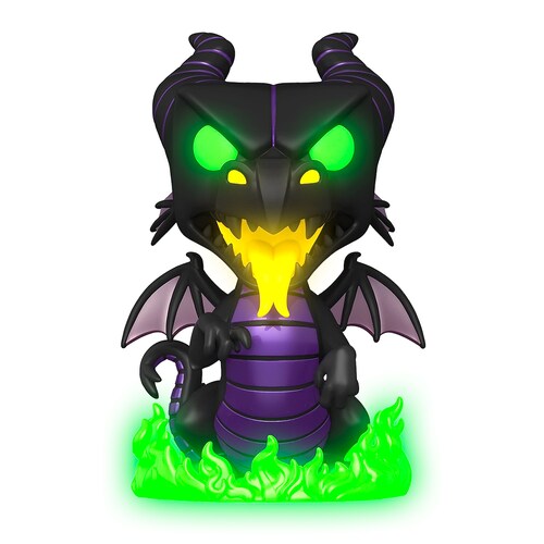 Funko Pop Malefica Dragon #1106 Glow Villanos Disney Figura Original