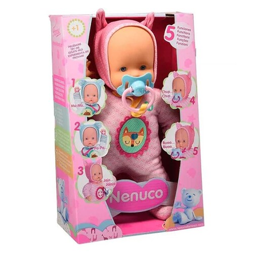Nenuco Blandito Hasbro 5 Funciones Mexico.
