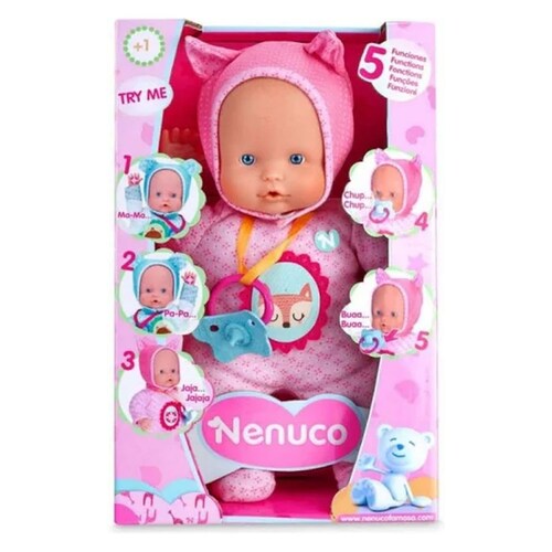 Nenuco Blandito Hasbro 5 Funciones Mexico.