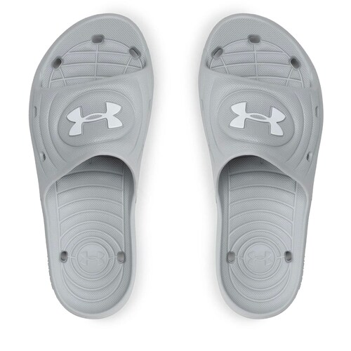 Sandalias Under Armour Locker IV Gris Slide Shower