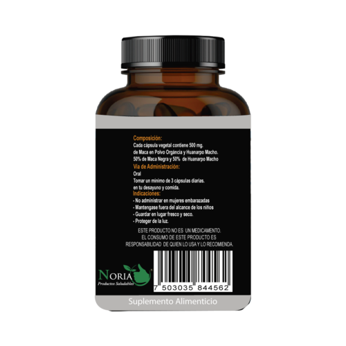 HUANARPO MACHO CON MACA 90.