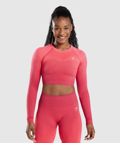 Crop Top GymShark Seamless Long Sleeve.