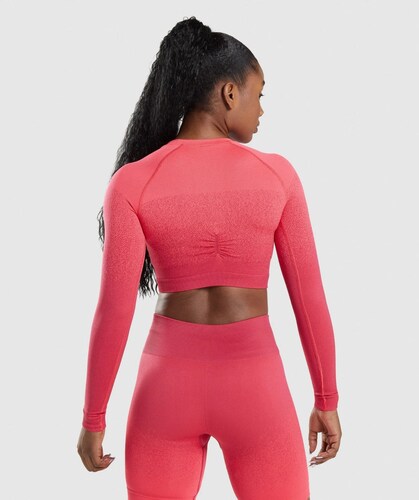 Crop Top GymShark Seamless Long Sleeve.