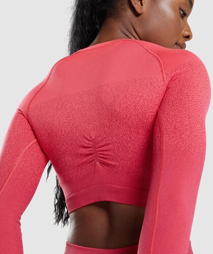 Crop Top GymShark Seamless Long Sleeve.