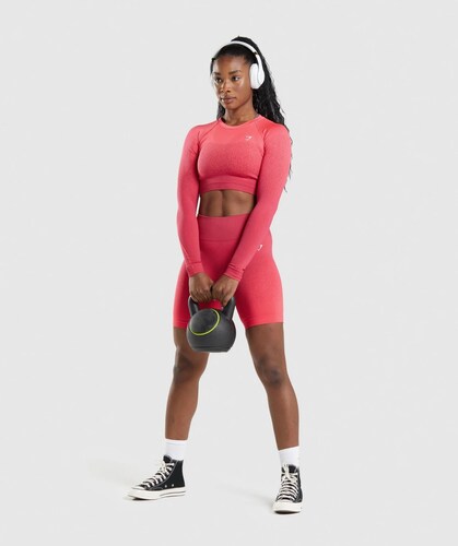 Crop Top GymShark Seamless Long Sleeve.