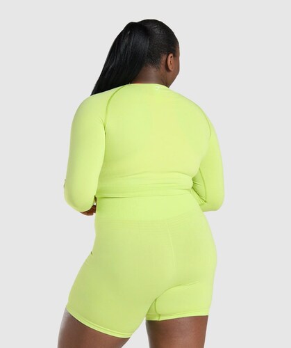 Crop Top Gymshark Vital Seamless 2.0 Long Sleeve