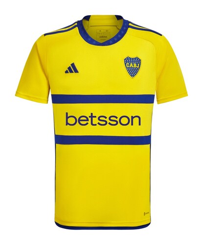 Nuevo! Jersey Boca Juniors 2023/2024 Visitante Amarilla Talla S.