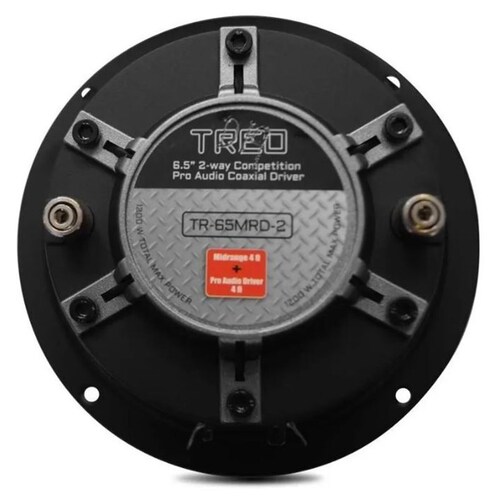 Medio Rango con Driver 6.5 Pulg Treo TR-65MRD-2 300 Watts RMS