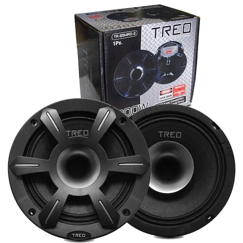 Medio Rango con Driver 6.5 Pulg Treo TR-65MRD-2 300 Watts RMS