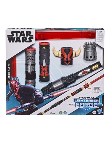 Hasbro Star Wars Lightsaber Forge Darth Maul Set.