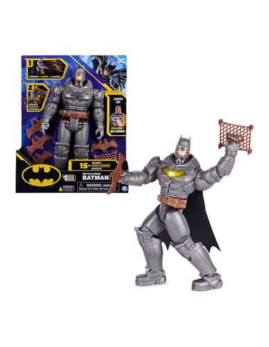 FIGURA DE ACCION BATMAN DE LUJO BATTLE STRIKE.