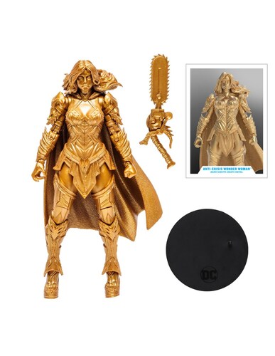 FIGURA ANTI-CRISIS WONDER WOMAN BANDAI DC MULTIVERSE 7.
