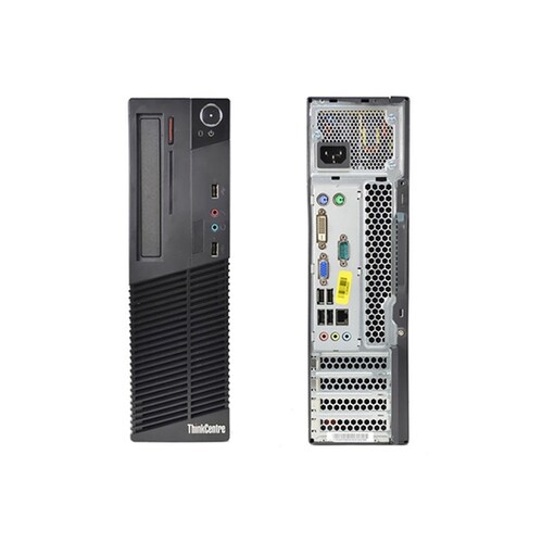 CPU LENOVO M79 SFF- AMD A8- 12GB RAM- 500GB HDD- WIFI- Windows 10 PRO- Equipo Clase A, Reacondicionado..