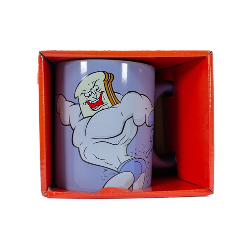 Taza - Super Pan Tostado - Ren Y Stimpy 330ml.