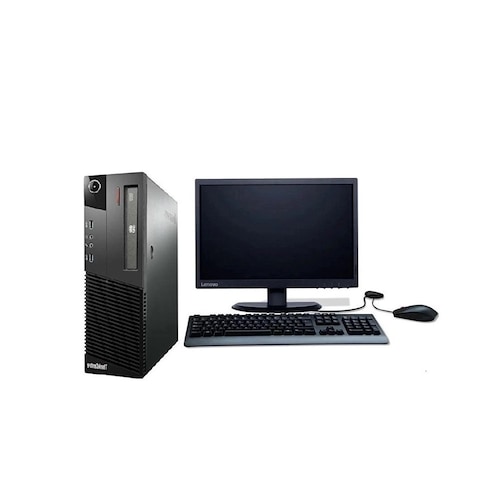 PC LENOVO M79 SFF- AMD A8- 12GB RAM- 512GB SSD- Monitor 19"- Windows 10 PRO- Equipo Clase A, Reacondicionado..