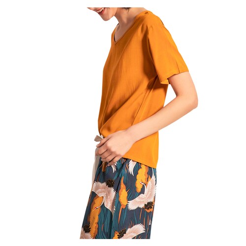Pijama Elegante Dama Mujer  Ropa De Dormir Suave 2 Piezas