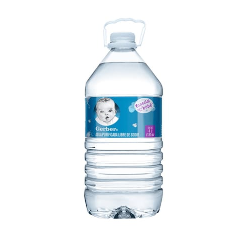 Agua Natural Gerber Botella de 4 litros