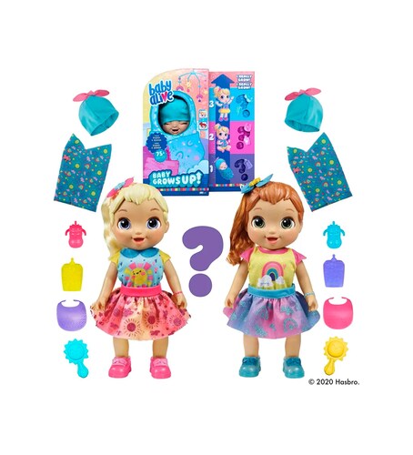 Muñeca Sorpresa Baby Hasbro Alive Crece Bebé.
