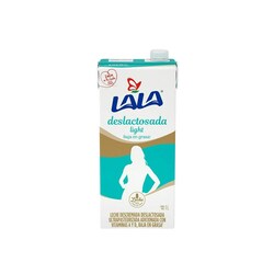 Leche Lala Deslactosada Light Caja con 12 Piezas de 1 litro c/u