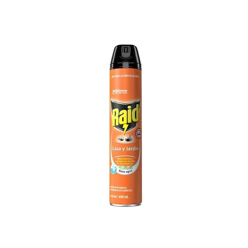 Raid Aerosol Casa y Jardín 400 ml