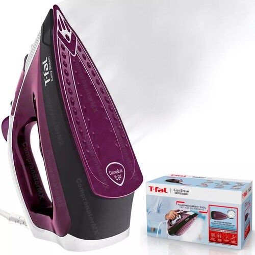 Plancha De Ropa Suela Cerámica Con Vapor Vertical Desinfect.