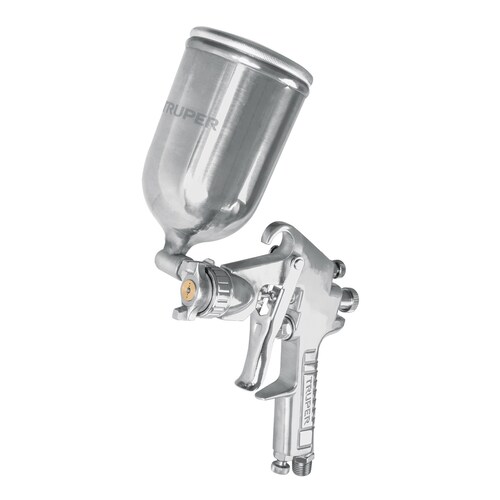 Pistola de gravedad LVMP vaso aluminio, 1.7 mm, Truper
