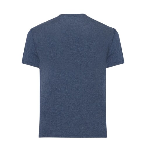 Playera Para Hombre Basica Cuello Redondo Color Azul Jaspe