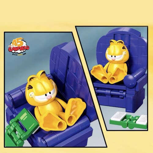 Caja Sorpresa Armables Diseño Grafield..