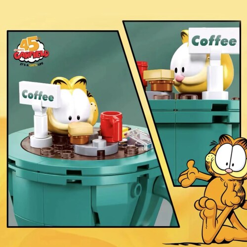 Caja Sorpresa Armables Diseño Grafield..