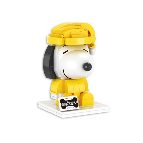 Bloques de Construcción Diseño Snoopy en Pijama.