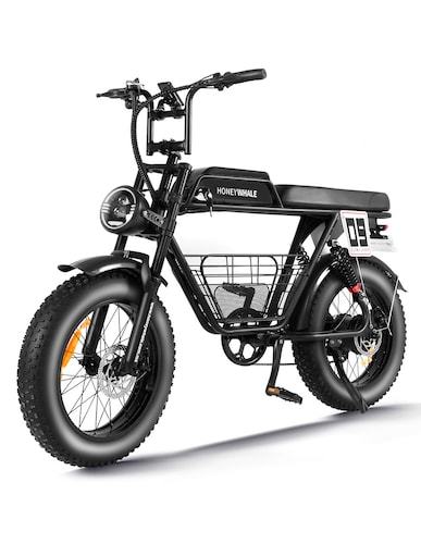 Bicicleta Eléctrica Honey Whale K7 Negro