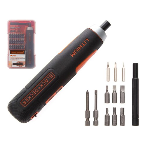 Atornillador 04V 1/4 320Rpm Sensor Presion Luz L B+D Bd40K27