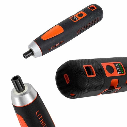Atornillador 04V 1/4 320Rpm Sensor Presion Luz L B+D Bd40K27